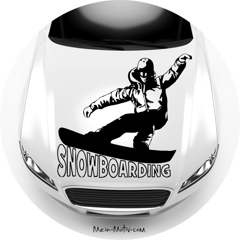 Preview: Aufkleber 10014 Snowboarding